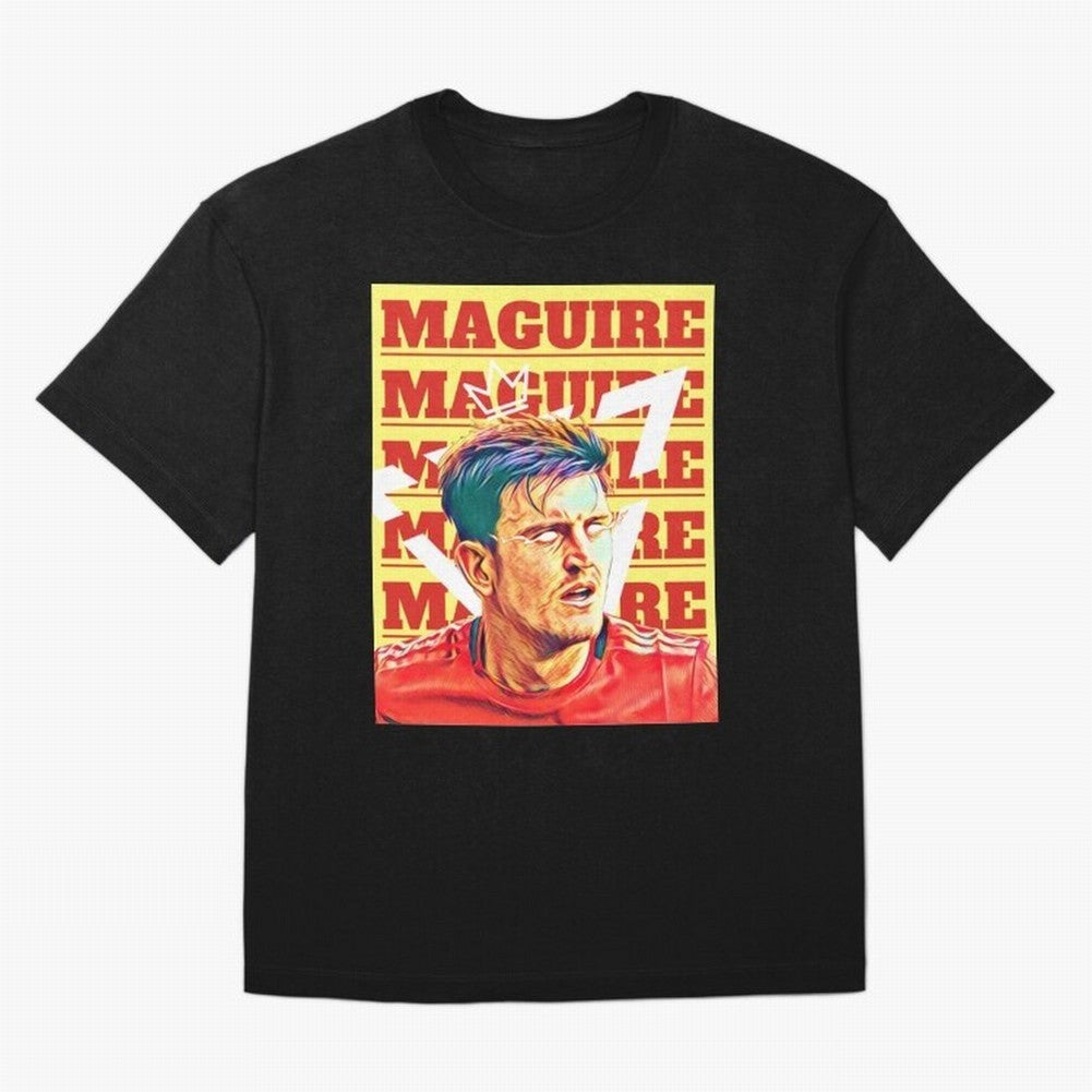 HARRY MAGUIRE, THE CAPTAIN Oversized T-Shirt Remember FIFA World Cup 2026 Group Stage for Fans of Messi, Neymar and Mbappe and Portugal, Spain and Germany, Bringing Football History, Final Match Energy, Crowd Noise and Once in a Lifetime Moments;