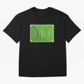 Football Pitch Oversized T-Shirt Feel the Heartbeat of FIFA World Cup 2026 USA Canada Mexico Spirit, with Brazil, Mbappe, Match Day Excitement, Supporter Culture, Golden Goals and Global Football Passion; Perfect for Fans, Collectors, Family