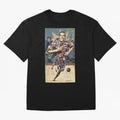 Ronaldinho Design Oversized T-Shirt Spotlight FIFA World Cup 2026 Made for Mbappe, Spain and Netherlands Energy, Retro Football Energy, Iconic Rivalries, Trophy Chase Drama and Stadium Atmosphere; Ideal for Football Dads, Football Moms, Friends,