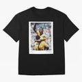 Pele Oversized T-Shirt Celebrate Fan Culture around FIFA World Cup 2026 Spirit, Centered on Argentina, Messi, Football Festival Excitement, Trophy Ambitions, Country Rivalries and Star Player Buzz; Ideal for Football Dads, Football Moms, Friends,