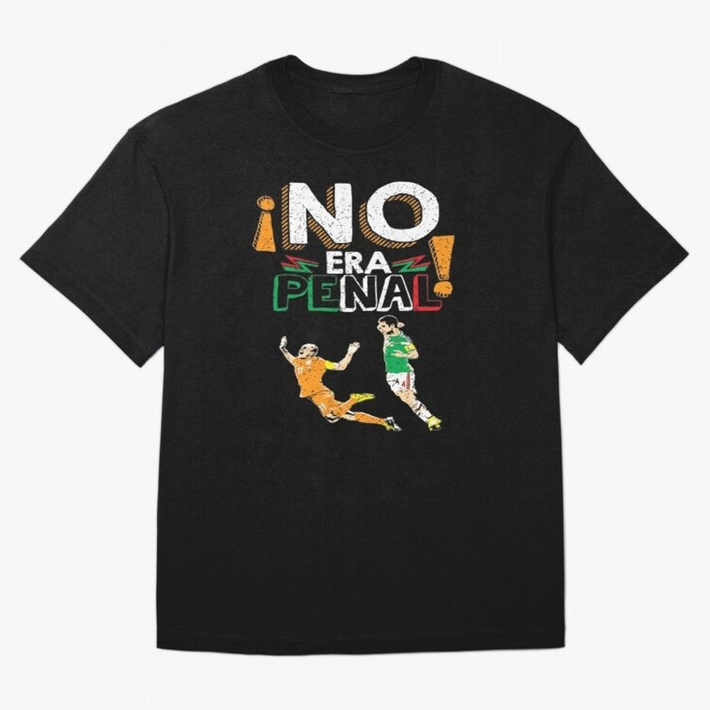 No Era Penal Oversized T-Shirt Carry the Colors and Pride of Match Day Hype around FIFA World Cup 2026, Messi, CR7 and Mbappe, France, Stadium Memories, Football Loyalty, International Chants and Championship Tradition; Great for Supporters Who