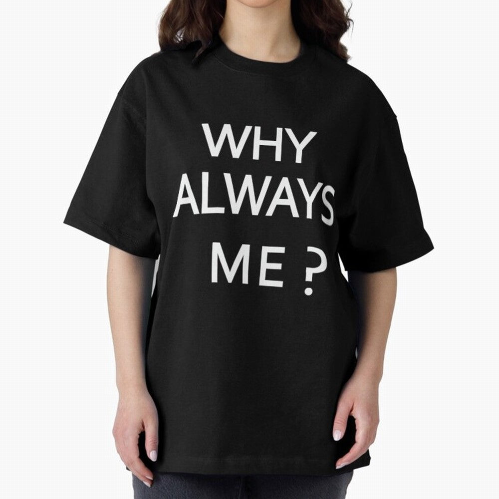 Why Always Me Mario Balotelli - Manchester City Routs United 6-1 Oversized T-Shirt Fuel the FIFA World Cup 2026 Journey through Messi Highlights, Brazil Pride, Football History, Final Match Energy, Crowd Noise and Once in a Lifetime Moments; Ideal