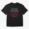Hated, Adored, Never Ignored - Manchester United! Oversized T-Shirt Bring Legendary Rivalry Energy to Global Football Passion for FIFA World Cup 2026 USA Canada Mexico, Celebrating CR7 and Messi, Spain, Sports Nostalgia, International Competition,