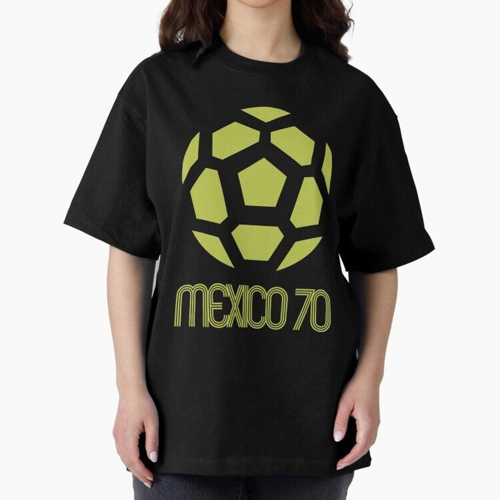 Mexico Oversized T-Shirt Support Iconic Players in FIFA World Cup 2026 USA Canada Mexico Connected to Neymar, Brazil, Portugal and Argentina Energy, Soccer Culture, Superstar Moments, National Team Dreams and Competitive Fire; Ideal for Fans Who