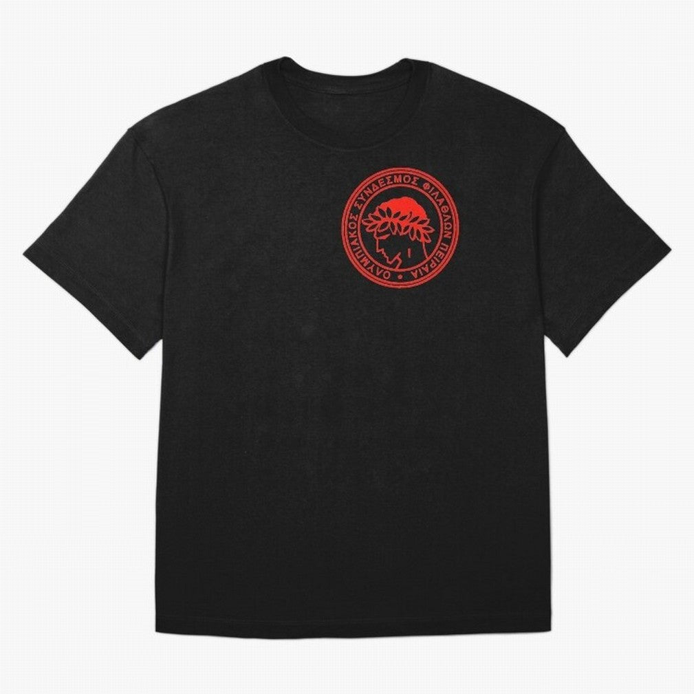 Olympiakos FC Oversized T-Shirt Experience FIFA World Cup 2026 Group Stage Driven by Messi and Cristiano Ronaldo, Portugal, Spain and Germany Energy, Supporter Pride, Iconic Celebrations, Legendary Names and Global Match Day Energy; Made for