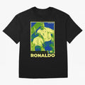 Ronaldo - Street Art - Soccer Icons Oversized T-Shirt Honor FIFA World Cup 2026 USA Canada Mexico Connected to Cristiano Ronaldo, Haaland and CR7, Portugal, Spain and Germany Energy, Game Day Rituals, Football Legends, Country Pride and the Road to