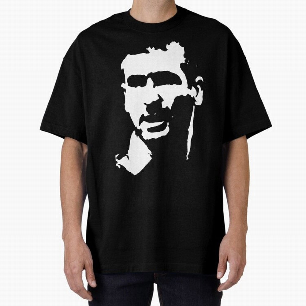 Eric Cantona Manchester Football Legend Oversized T-Shirt Mark FIFA World Cup 2026 USA Canada Mexico Spirit, Driven by Argentina, Messi, Neymar and Mbappe, Game Day Rituals, Football Legends, Country Pride and the Road to the Final; Perfect for