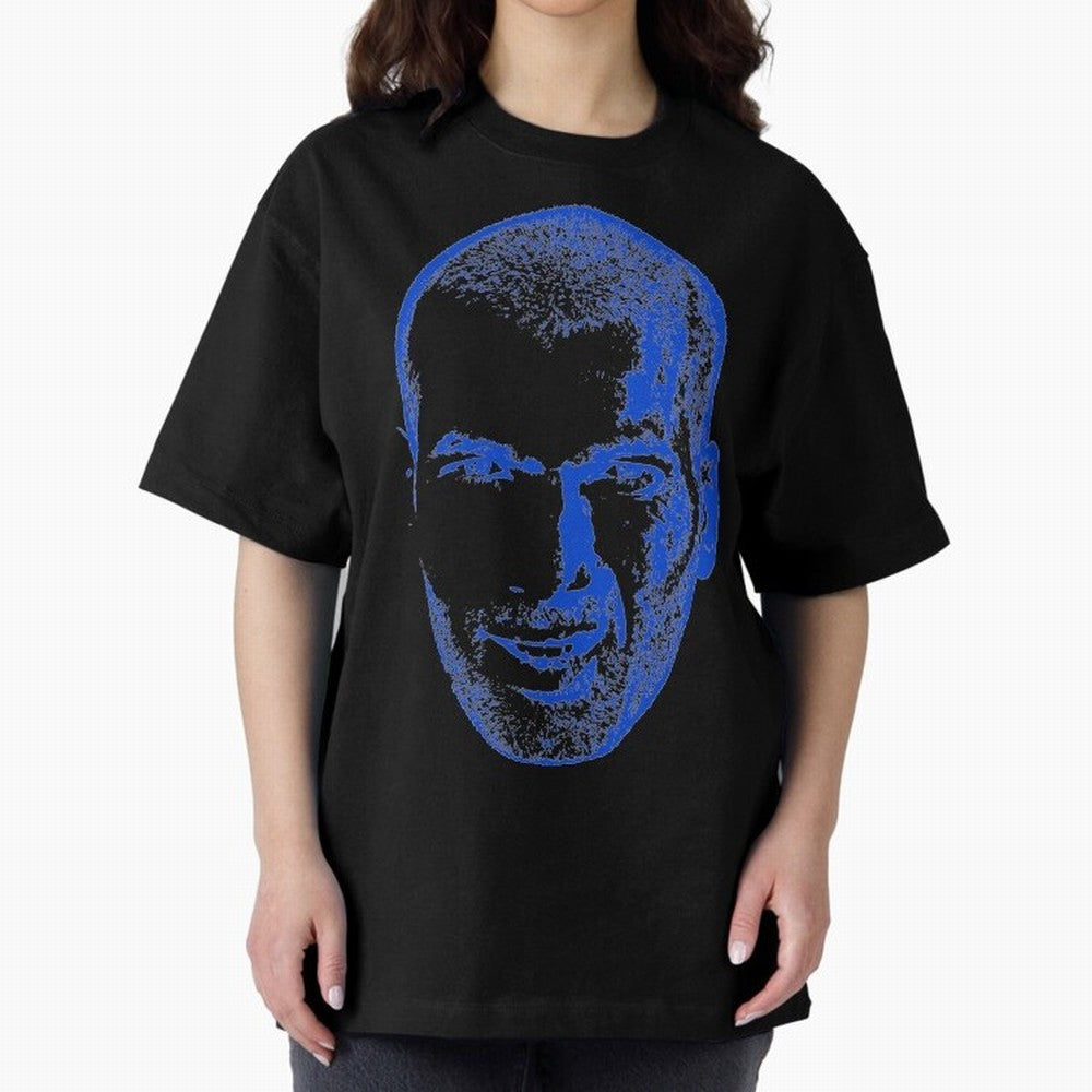 Zizou Zidane Oversized T-Shirt Remember FIFA World Cup 2026 for Fans of Messi, CR7 and Mbappe and Argentina, France and Brazil, Bringing Vintage Soccer Flavor, Modern Football Stars, National Flags and Final Night Emotion; Perfect for Fans,