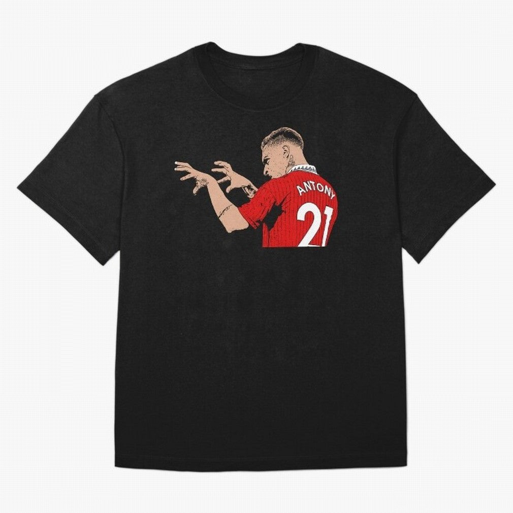 Antony Oversized T-Shirt Elevate FIFA World Cup 2026 Group Stage for Fans of Neymar, Haaland and Cristiano Ronaldo and Germany, Bringing Match Day Excitement, Supporter Culture, Golden Goals and Global Football Passion; Great for Watch Parties,