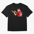 Antony Oversized T-Shirt Elevate FIFA World Cup 2026 Group Stage for Fans of Neymar, Haaland and Cristiano Ronaldo and Germany, Bringing Match Day Excitement, Supporter Culture, Golden Goals and Global Football Passion; Great for Watch Parties,