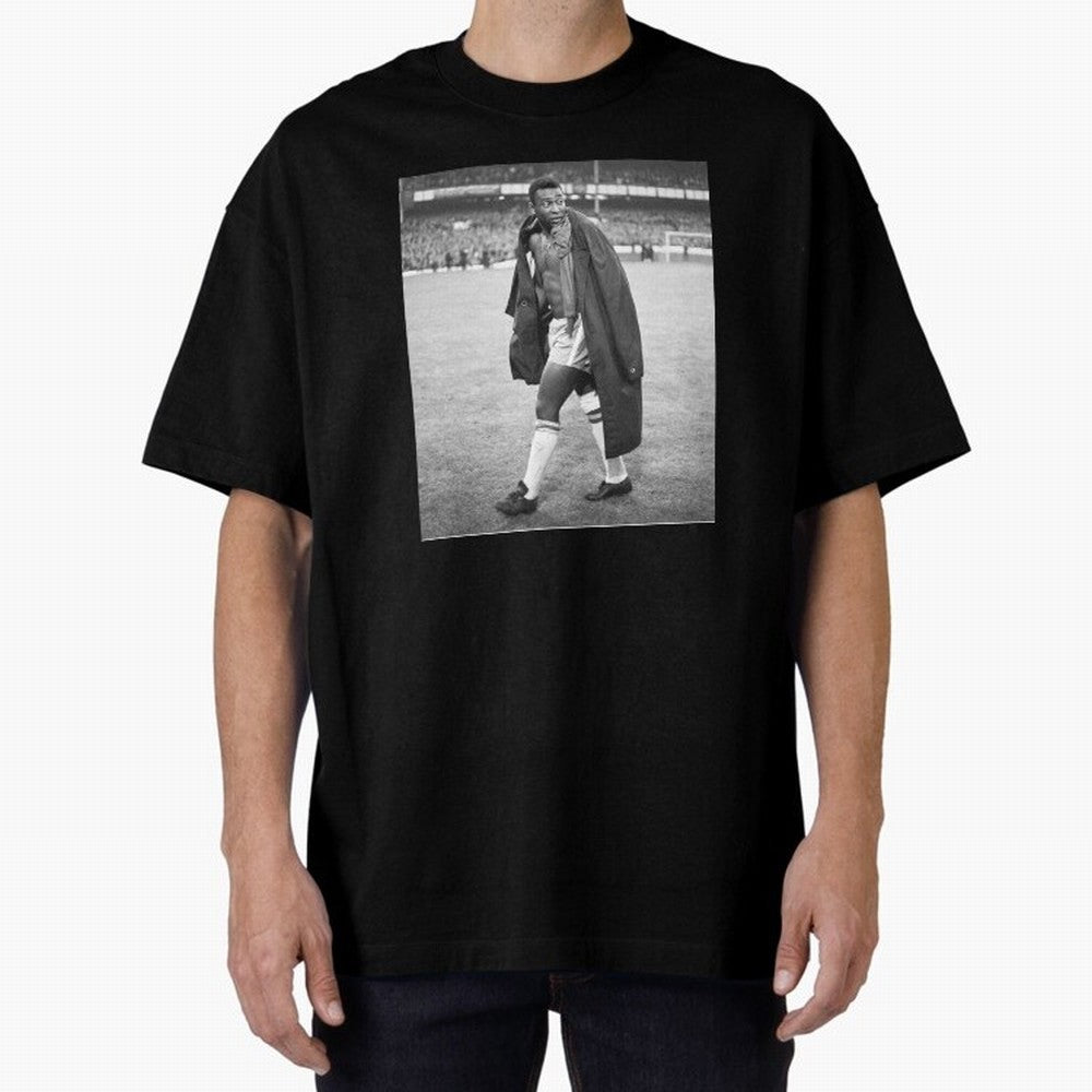 Pele Oversized T-Shirt Showcase FIFA World Cup 2026 Spirit, Capturing England and Germany, Messi and Cristiano Ronaldo, Supporter Pride, Iconic Celebrations, Legendary Names and Global Match Day Energy; Built for Supporters Chasing Trophy Dreams,