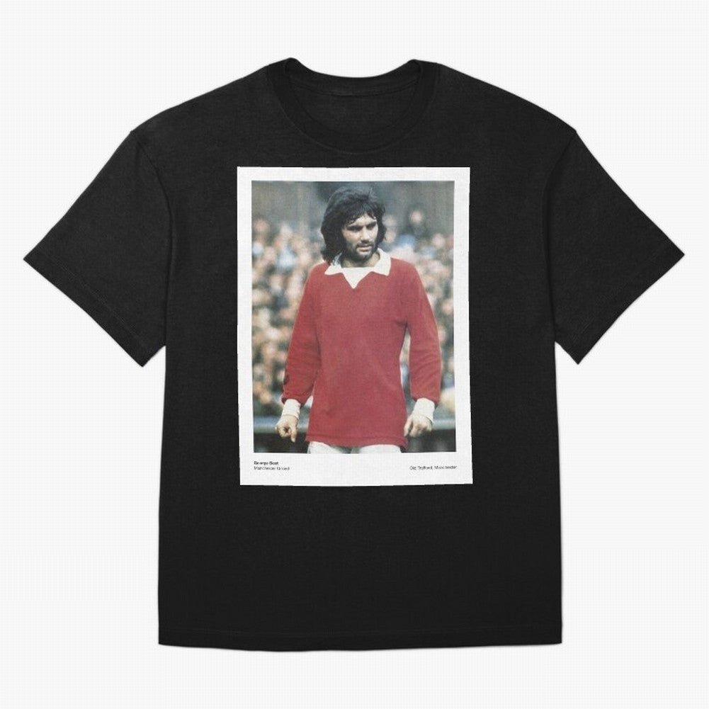 George Best - Manchester United Oversized T-Shirt Create Match Day Hype around FIFA World Cup 2026 Group Stage, Neymar, Brazil, Portugal and Argentina, Retro Football Energy, Iconic Rivalries, Trophy Chase Drama and Stadium Atmosphere; Ideal for