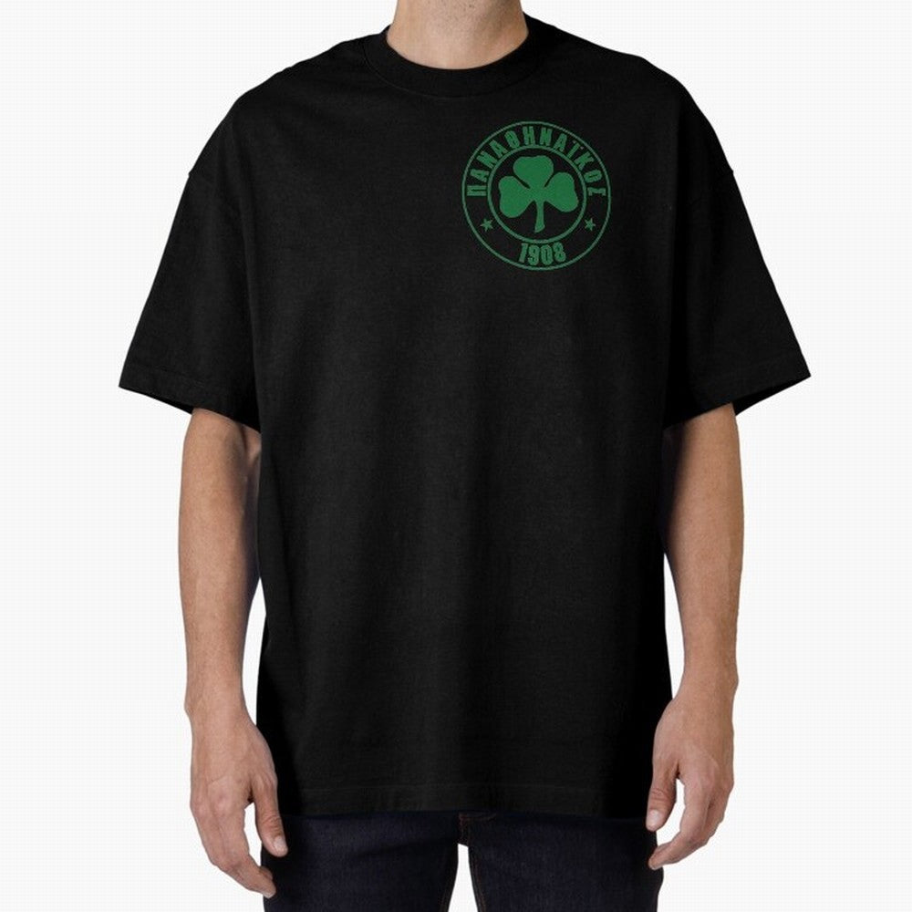 Panathinaikos FC Oversized T-Shirt Stand Proud for Global Football Passion for FIFA World Cup 2026, Made for Haaland and Mbappe, Argentina, Global Supporter Spirit, Legendary Goals, National Colors and Tournament Celebration; Ideal for Football