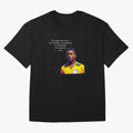 Pele Quote Oversized T-Shirt Get Ready for Match Day Hype around FIFA World Cup 2026, Mbappe and Neymar, England, Football Passion, Legendary Performances, Festival Vibes and Supporter Community; Created for Match Day Parties, Soccer Gifts, Fan