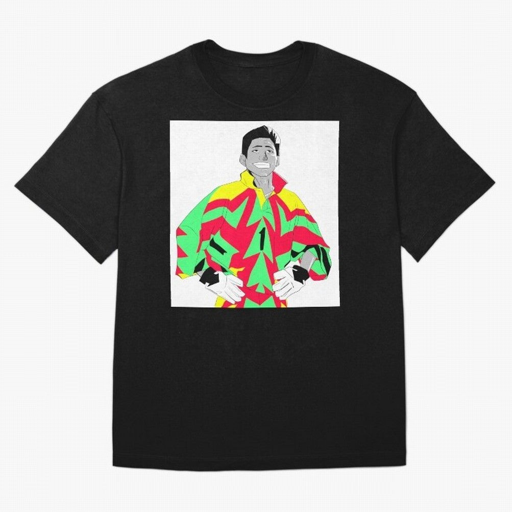 Jorge Campos the legend of soccer football in goal keeper Oversized T-Shirt Celebrate the Road through FIFA World Cup 2026 Group Stage Spirit, Centered on England and Germany, CR7 and Messi, Vintage Soccer Flavor, Modern Football Stars, National
