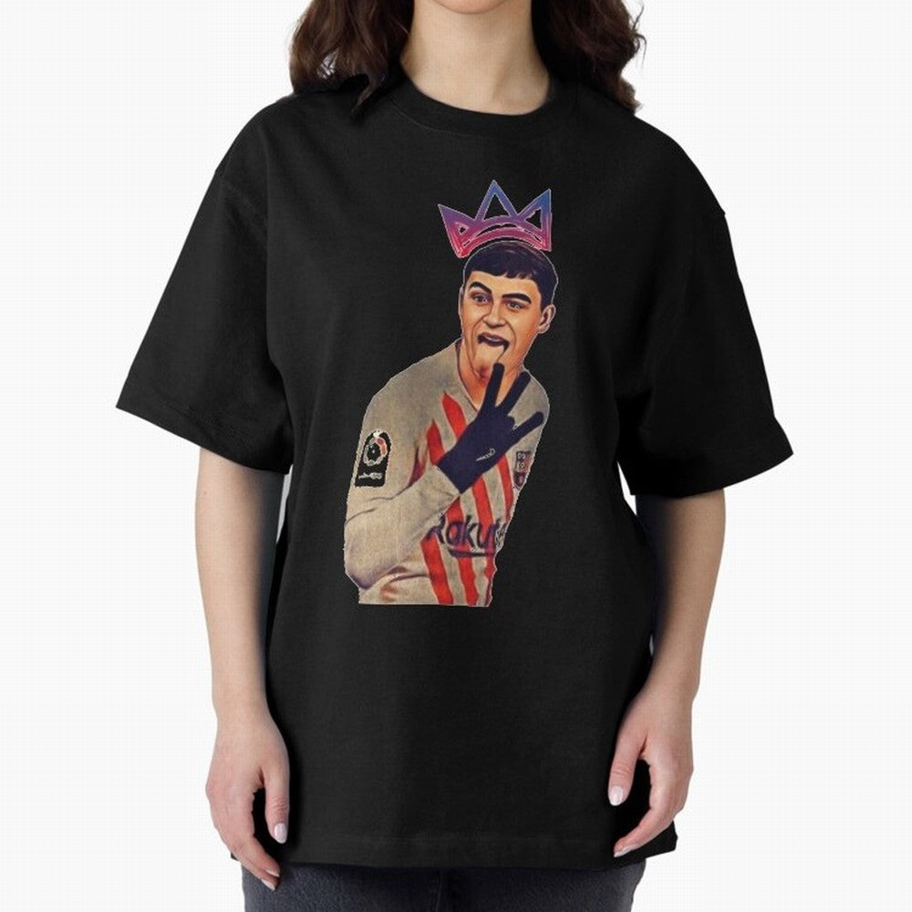 PEDRI Oversized T-Shirt Feel FIFA World Cup 2026 USA Canada Mexico Spirit, Filled with Argentina, France and Brazil, Messi, CR7 and Mbappe, Football History, Final Match Energy, Crowd Noise and Once in a Lifetime Moments; Made for Die Hard