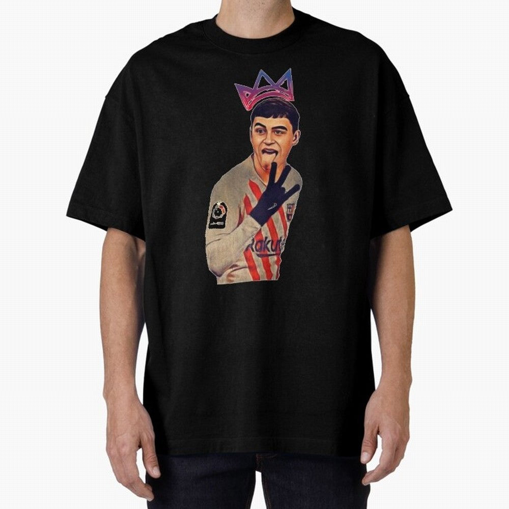 PEDRI Oversized T-Shirt Feel FIFA World Cup 2026 USA Canada Mexico Spirit, Filled with Argentina, France and Brazil, Messi, CR7 and Mbappe, Football History, Final Match Energy, Crowd Noise and Once in a Lifetime Moments; Made for Die Hard