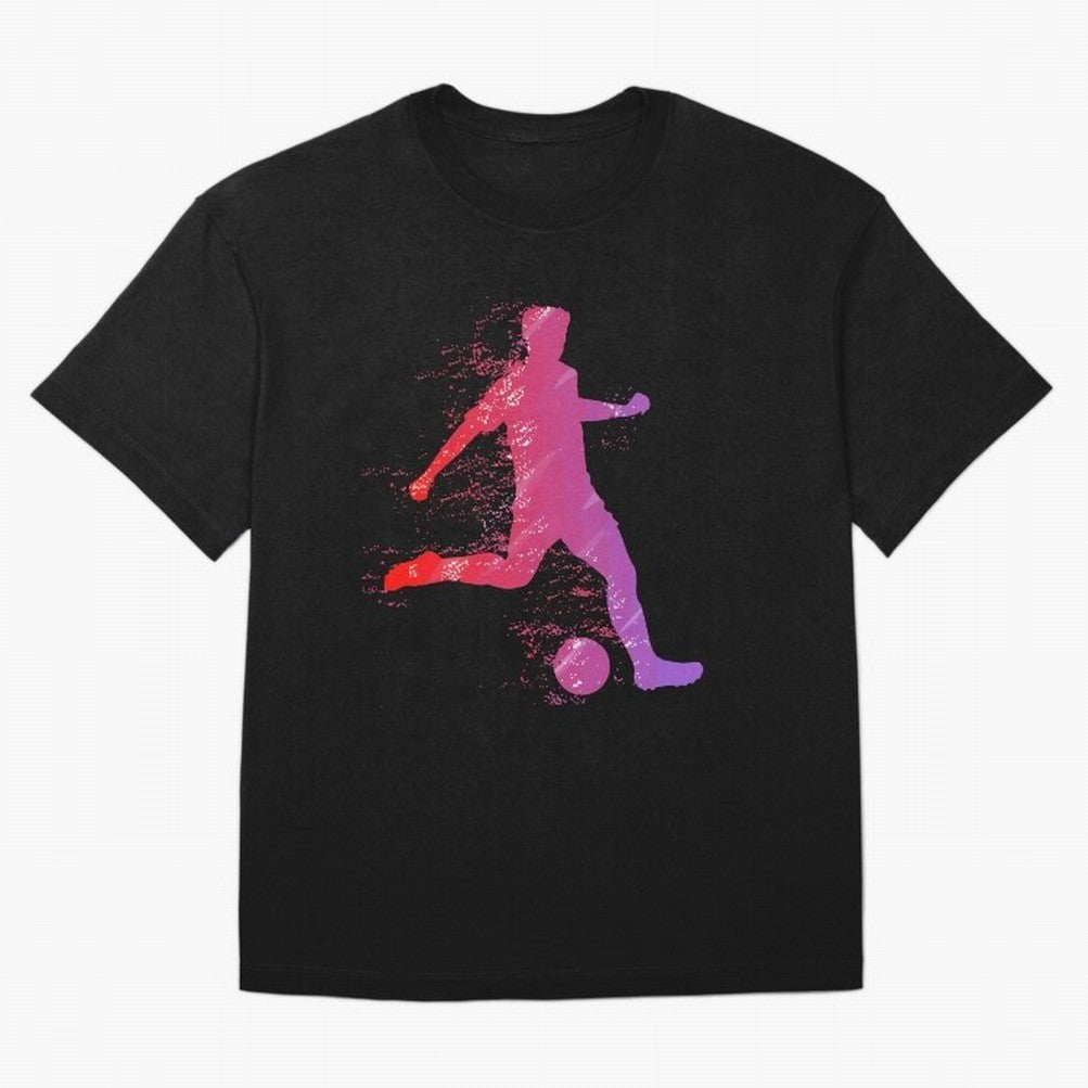 Soccer Player Shoot Oversized T-Shirt Capture Stadium Memories from Match Day Hype around FIFA World Cup 2026, Cristiano Ronaldo, Spain, Football Passion, Legendary Performances, Festival Vibes and Supporter Community; Made for Collectors Who Enjoy