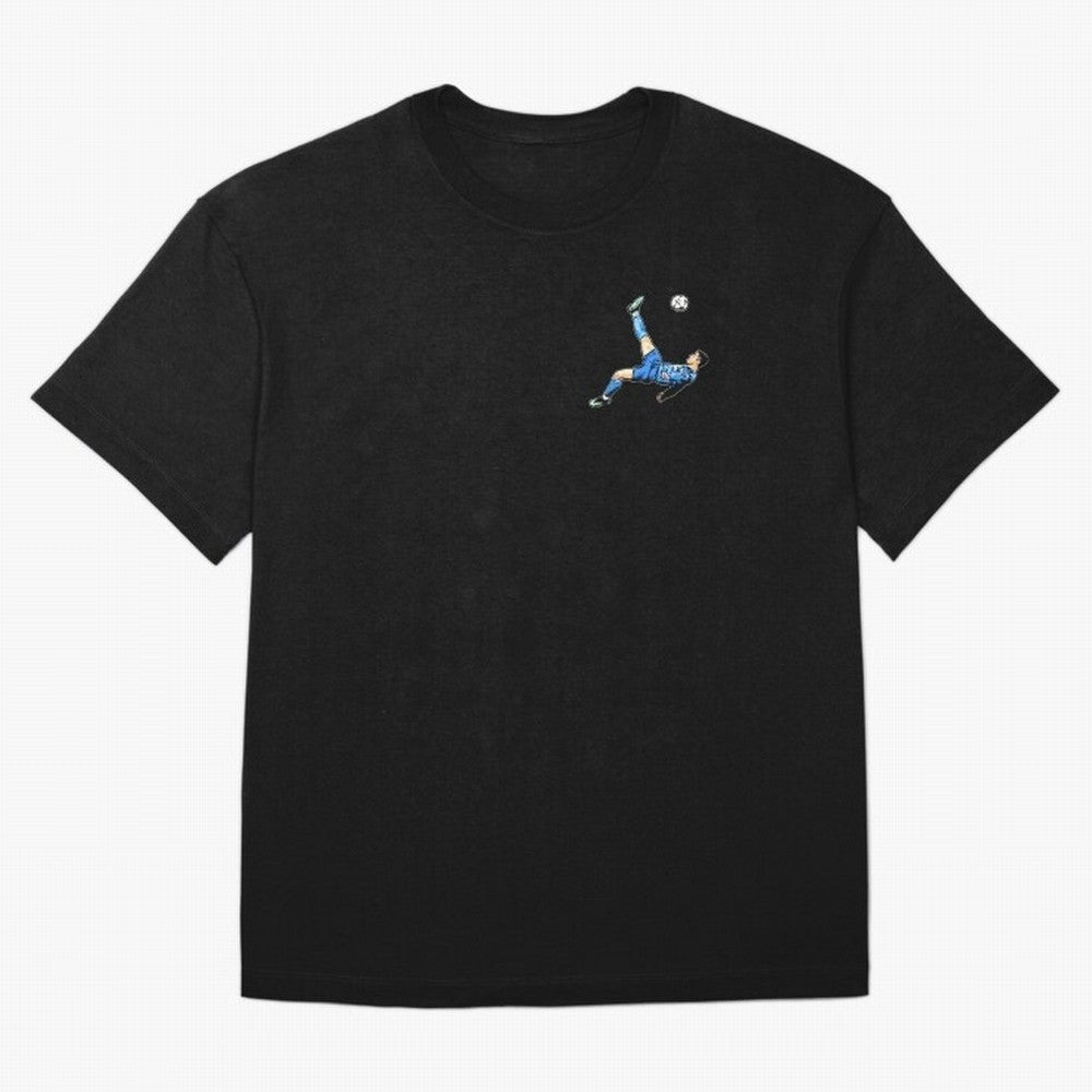 CR7 KICK Oversized T-Shirt Represent FIFA World Cup 2026 Group Stage Spirit, Filled with England, France and Netherlands, Messi, CR7 and Mbappe, Global Supporter Spirit, Legendary Goals, National Colors and Tournament Celebration; Perfect for Fans,