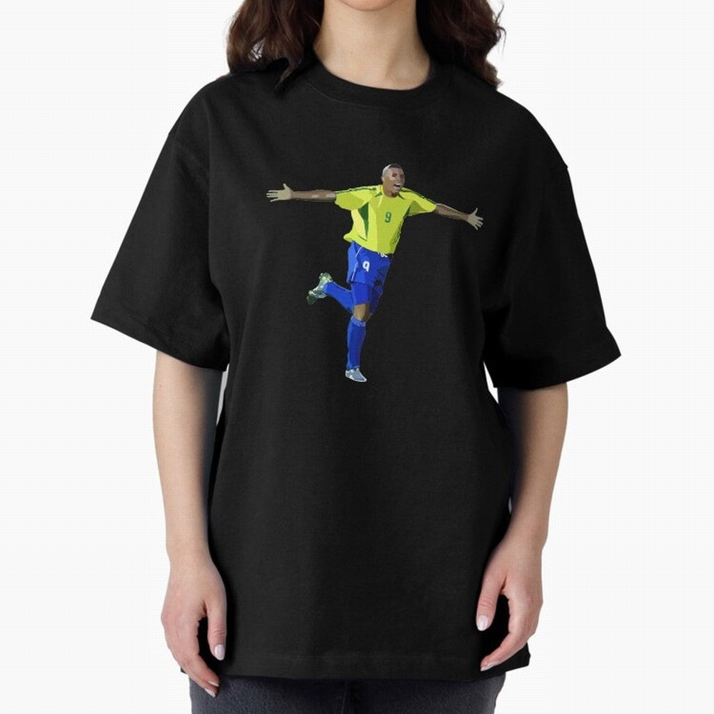 Brazilian Legend Ronaldo Oversized T-Shirt Get Ready for the FIFA World Cup 2026 USA Canada Mexico Journey through Neymar Highlights, Argentina Pride, Supporter Pride, Iconic Celebrations, Legendary Names and Global Match Day Energy; Created for