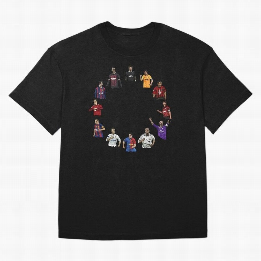 The Best football players Oversized T-Shirt Bring Match Day Fire to Global Football Passion for FIFA World Cup 2026 Group Stage, Built around Cristiano Ronaldo, Haaland and CR7, Portugal, Sports Nostalgia, International Competition, Famous Players