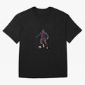 Ronaldinho Gaucho Oversized T-Shirt Keep the Legacy of FIFA World Cup 2026 USA Canada Mexico Spirit, Connected to France, Mbappe, Retro Football Energy, Iconic Rivalries, Trophy Chase Drama and Stadium Atmosphere; Great for Watch Parties, Sports