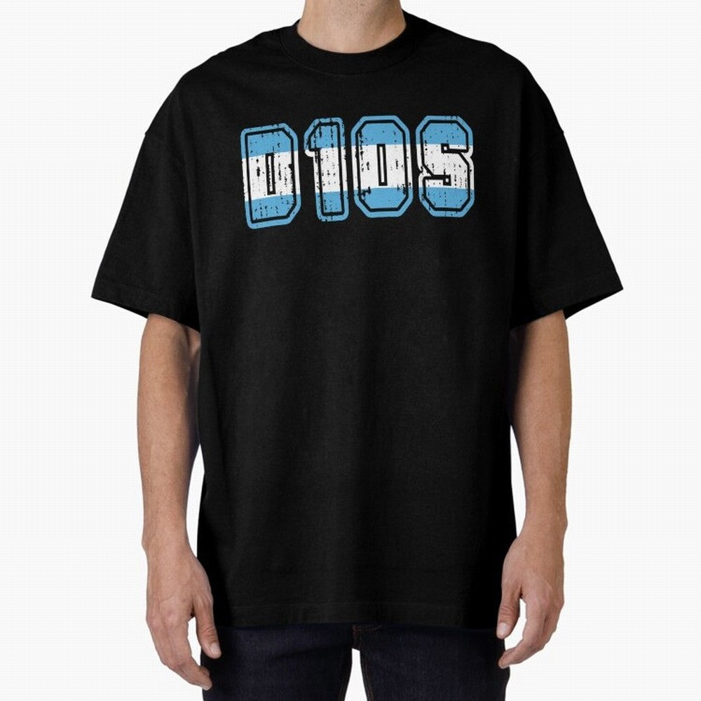 Dios Oversized T-Shirt Back the Journey through the FIFA World Cup 2026 Journey through Haaland Highlights, France and Portugal Pride, Football Festival Excitement, Trophy Ambitions, Country Rivalries and Star Player Buzz; Great for Supporters Who