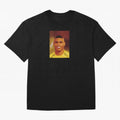 Ronaldo Nazario Digital Painting Oversized T-Shirt Celebrate Fan Favorites in FIFA World Cup 2026 Spirit, Featuring Portugal, Spain and Germany, Messi and Cristiano Ronaldo, Sports Nostalgia, International Competition, Famous Players and