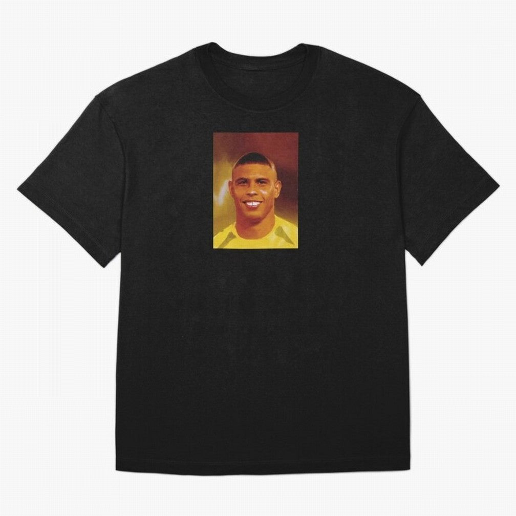 Ronaldo Nazario Digital Painting Oversized T-Shirt Celebrate Fan Favorites in FIFA World Cup 2026 Spirit, Featuring Portugal, Spain and Germany, Messi and Cristiano Ronaldo, Sports Nostalgia, International Competition, Famous Players and
