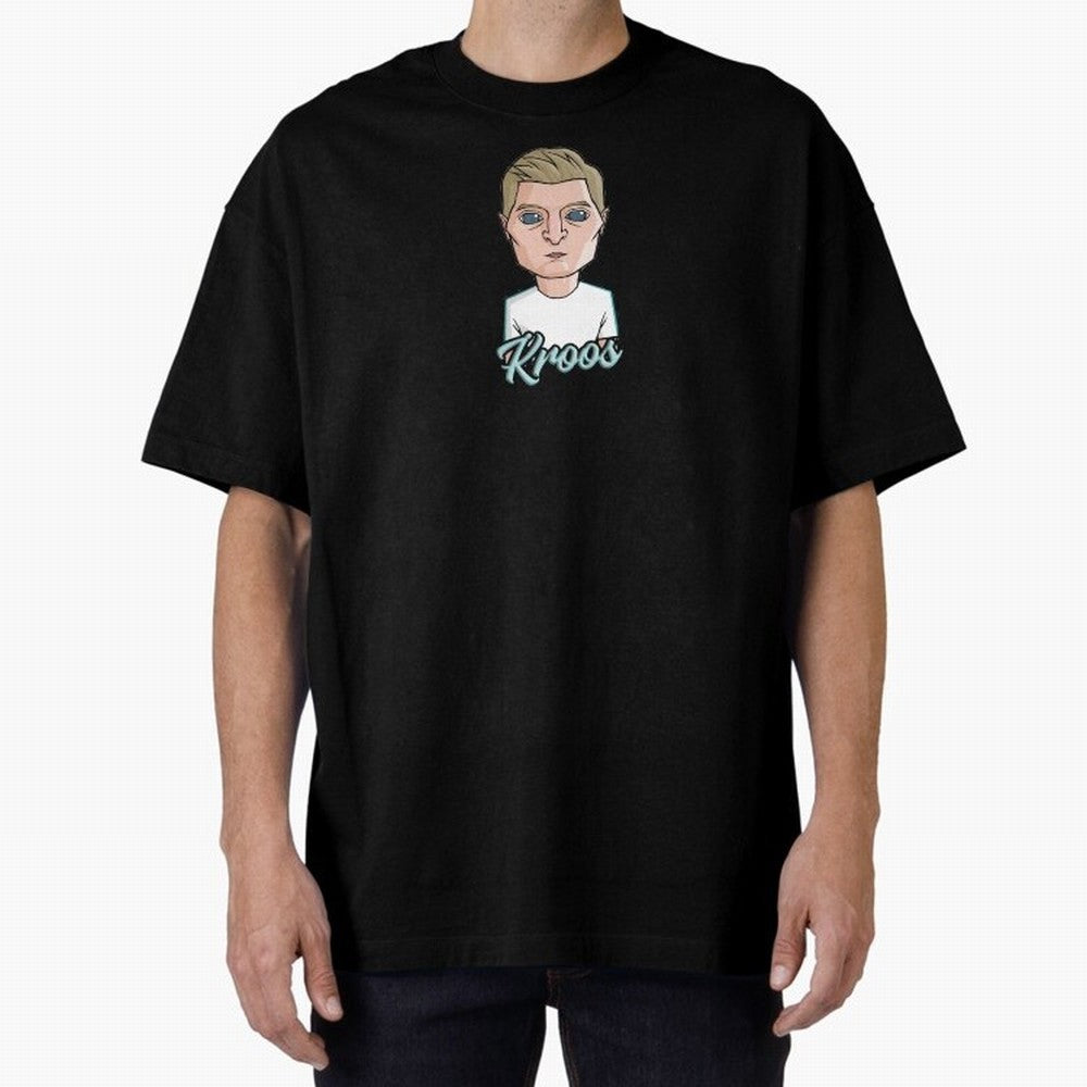 Toni Kroos Oversized T-Shirt Capture Match Day Hype around FIFA World Cup 2026 Group Stage, Mbappe and Neymar, Brazil, Portugal and Argentina, Soccer Culture, Superstar Moments, National Team Dreams and Competitive Fire; Great for Supporters Who