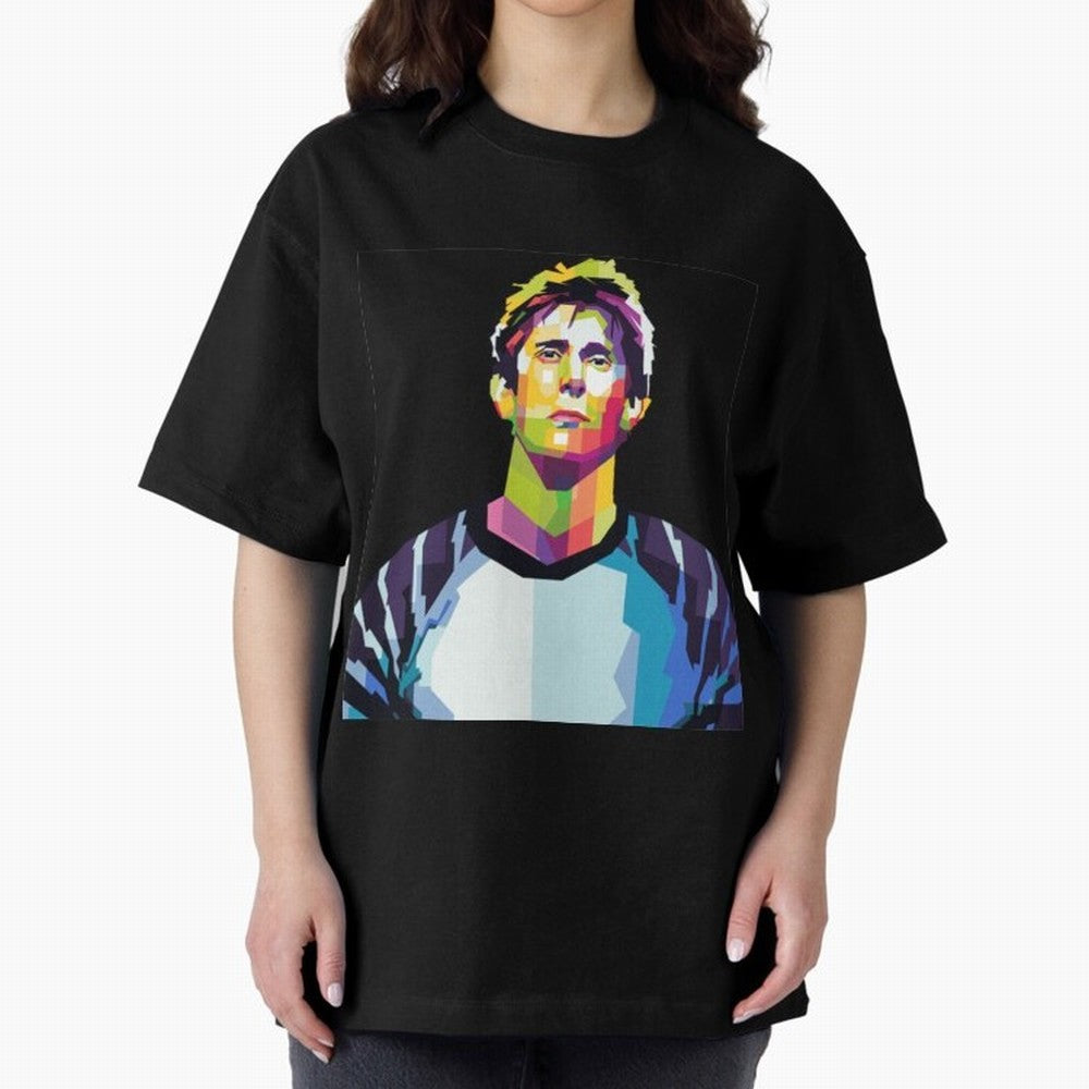 Edwin Van Der Sar Oversized T-Shirt Show Fan Pride Across FIFA World Cup 2026 Group Stage for Fans of Neymar, Haaland and Cristiano Ronaldo and Portugal, Spain and Germany, Bringing Football Festival Excitement, Trophy Ambitions, Country Rivalries