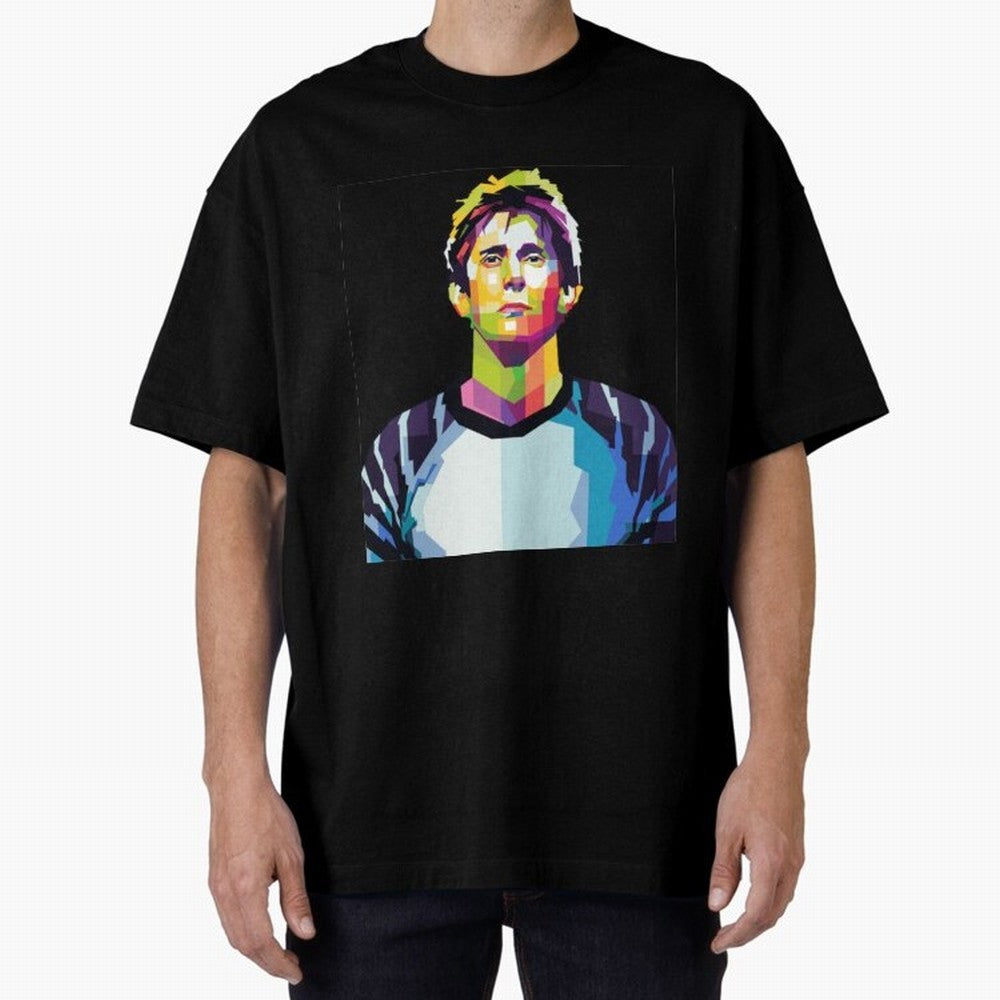 Edwin Van Der Sar Oversized T-Shirt Show Fan Pride Across FIFA World Cup 2026 Group Stage for Fans of Neymar, Haaland and Cristiano Ronaldo and Portugal, Spain and Germany, Bringing Football Festival Excitement, Trophy Ambitions, Country Rivalries