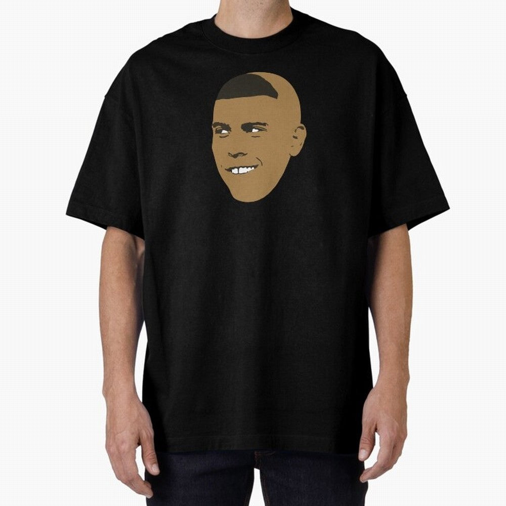 R9 Oversized T-Shirt Turn Up for FIFA World Cup 2026 USA Canada Mexico for Fans of CR7 and Messi and Argentina and Brazil, Bringing Fan Favorite Moments, National Team Passion, Big Match Drama and Soccer History; Built for Supporters Chasing Trophy