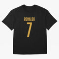 Christiano Ronaldo Portugal Jersey 2023 Oversized T-Shirt Represent FIFA World Cup 2026 Group Stage Inspired by Messi, CR7 and Mbappe, France Energy, Football History, Final Match Energy, Crowd Noise and Once in a Lifetime Moments; Made for Die