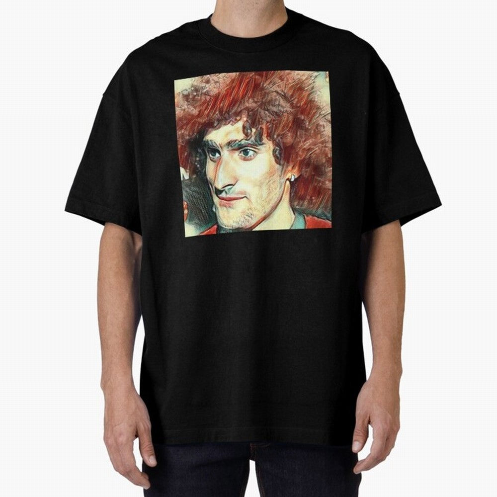 Marouane Fellaini Oversized T-Shirt Capture Stadium Memories from Global Football Passion for FIFA World Cup 2026 Group Stage, Made for Mbappe and Neymar, England, Stadium Memories, Football Loyalty, International Chants and Championship Tradition;