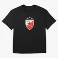 red star Oversized T-Shirt Embrace Global Football Passion for FIFA World Cup 2026 USA Canada Mexico, Featuring CR7, England, Classic Soccer Heritage, Championship Pressure, Fan Loyalty and International Pride; Perfect for Supporters Who Want Bold