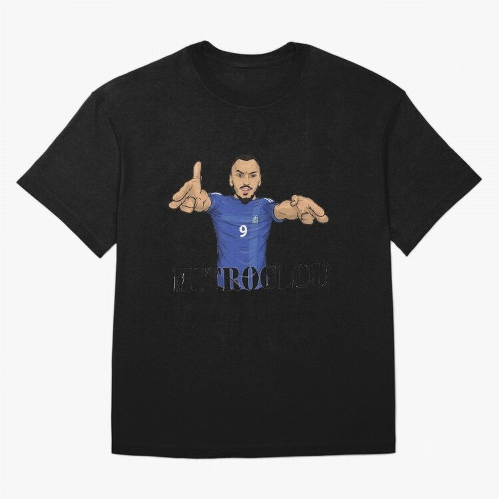 Kostantinos Mitroglou Oversized T-Shirt Make Memories around FIFA World Cup 2026 Group Stage for Fans of Mbappe and Neymar and Argentina, France and Brazil, Bringing Global Supporter Spirit, Legendary Goals, National Colors and Tournament