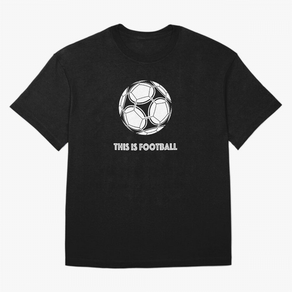 This Is Football Oversized T-Shirt Celebrate Football Heritage in the FIFA World Cup 2026 Group Stage Journey through Haaland and Mbappe Highlights, Portugal, Spain and Germany Pride, Stadium Memories, Football Loyalty, International Chants and