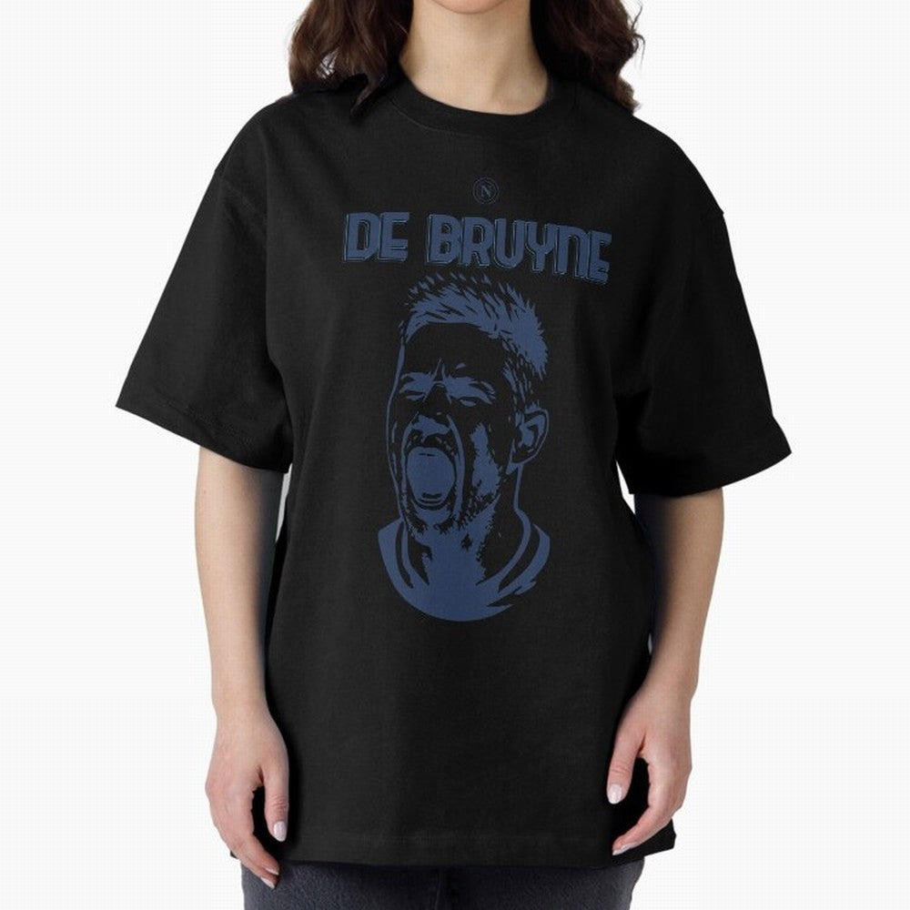 SSC NAPOLI KEVIN DE BRUYNE Oversized T-Shirt Wear the Spirit of FIFA World Cup 2026 USA Canada Mexico Spirit, Driven by Netherlands, Cristiano Ronaldo, Haaland and CR7, Classic Soccer Heritage, Championship Pressure, Fan Loyalty and International