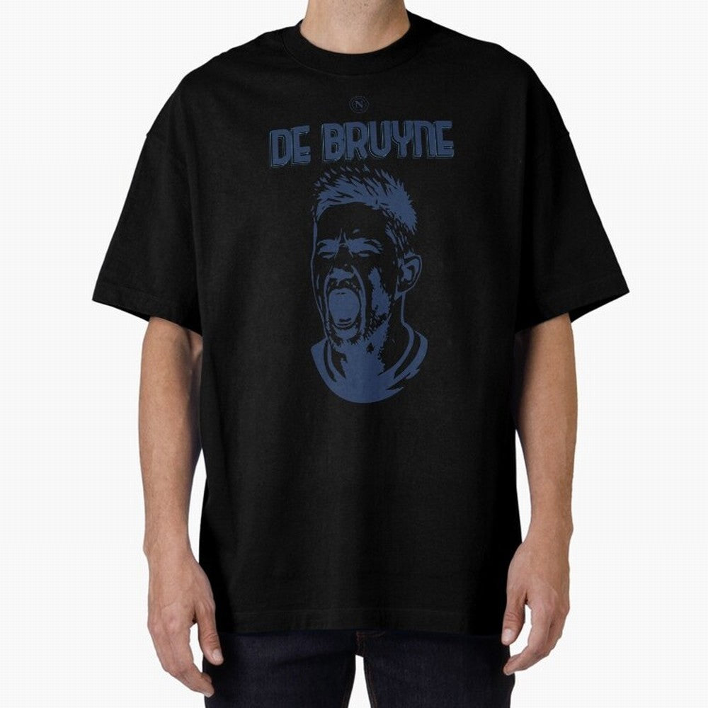 SSC NAPOLI KEVIN DE BRUYNE Oversized T-Shirt Wear the Spirit of FIFA World Cup 2026 USA Canada Mexico Spirit, Driven by Netherlands, Cristiano Ronaldo, Haaland and CR7, Classic Soccer Heritage, Championship Pressure, Fan Loyalty and International