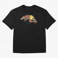jacare rock Oversized T-Shirt Honor the Football Icons of FIFA World Cup 2026 for Fans of Mbappe and Neymar and Brazil, Portugal and Argentina, Bringing Retro Football Energy, Iconic Rivalries, Trophy Chase Drama and Stadium Atmosphere; Ideal for