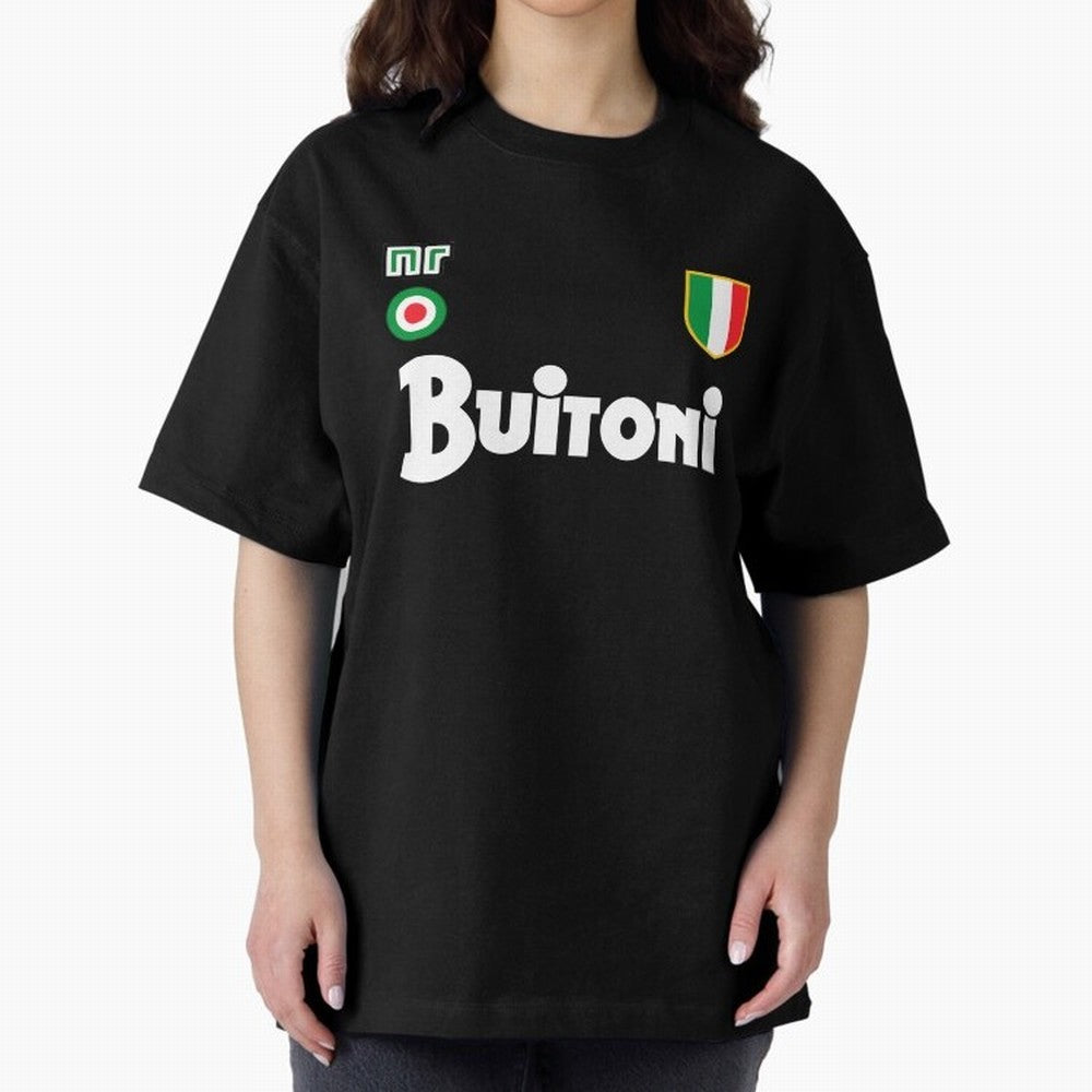 Napoli 1987 Oversized T-Shirt Show Up for the Glory of Match Day Hype around FIFA World Cup 2026, Haaland and Mbappe, Brazil, Fan Favorite Moments, National Team Passion, Big Match Drama and Soccer History; Created for Match Day Parties, Soccer