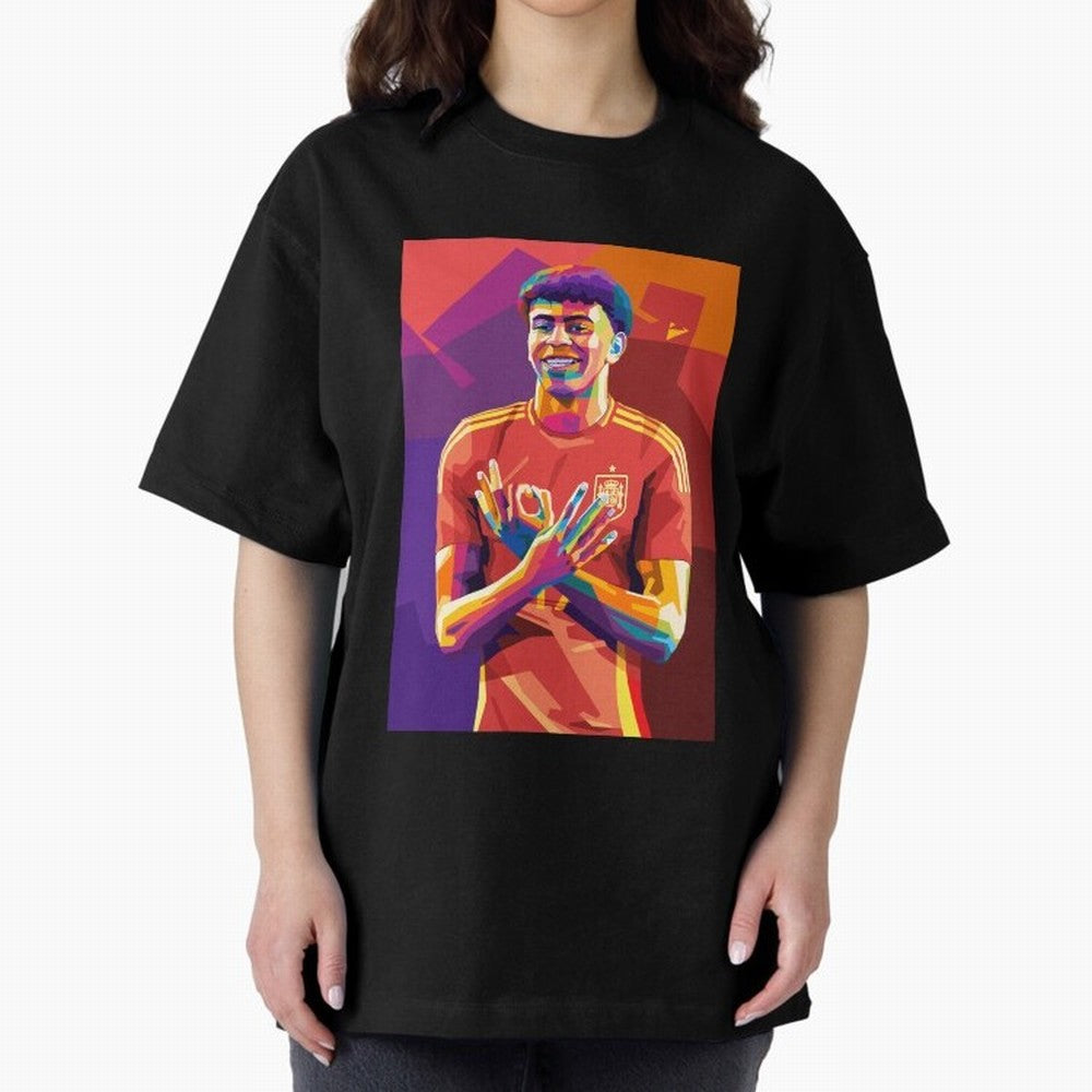 Lamine Yamal Spain Oversized T-Shirt Support the Legends of FIFA World Cup 2026 Group Stage Inspired by Neymar, Spain and Netherlands Energy, Match Day Excitement, Supporter Culture, Golden Goals and Global Football Passion; Perfect for Fans,