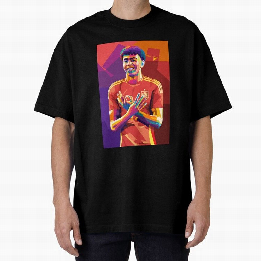 Lamine Yamal Spain Oversized T-Shirt Support the Legends of FIFA World Cup 2026 Group Stage Inspired by Neymar, Spain and Netherlands Energy, Match Day Excitement, Supporter Culture, Golden Goals and Global Football Passion; Perfect for Fans,