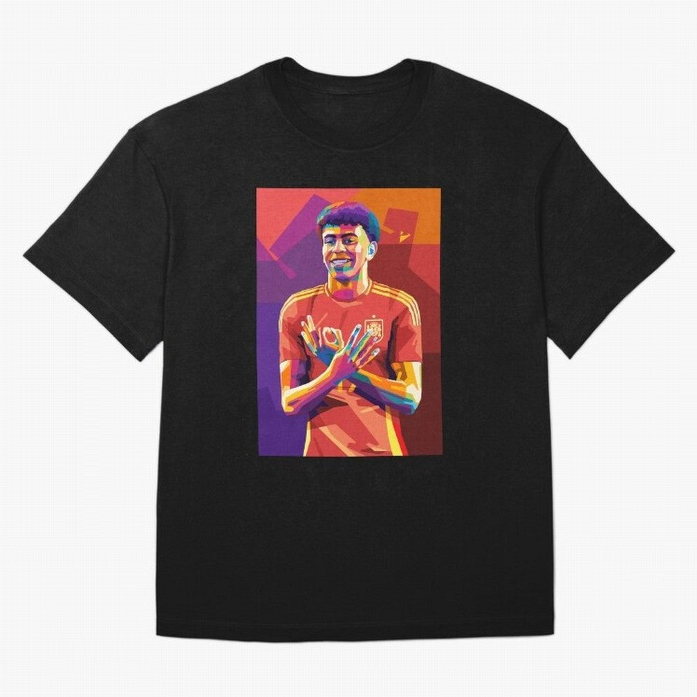 Lamine Yamal Spain Oversized T-Shirt Support the Legends of FIFA World Cup 2026 Group Stage Inspired by Neymar, Spain and Netherlands Energy, Match Day Excitement, Supporter Culture, Golden Goals and Global Football Passion; Perfect for Fans,