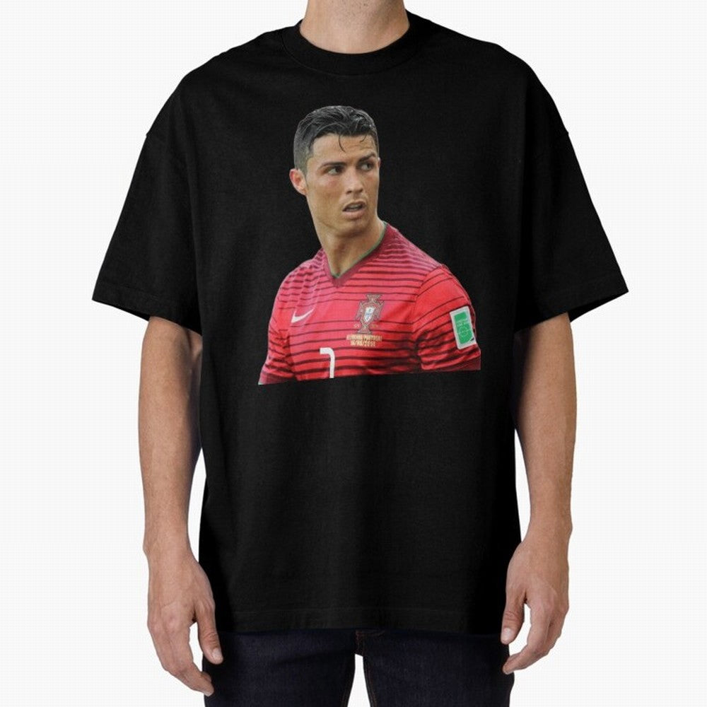 Ronaldo @AmazinProDesign Oversized T-Shirt Remember Iconic Moments from FIFA World Cup 2026 Spirit, Connected to Portugal, Mbappe, Football Passion, Legendary Performances, Festival Vibes and Supporter Community; Built for Supporters Chasing Trophy