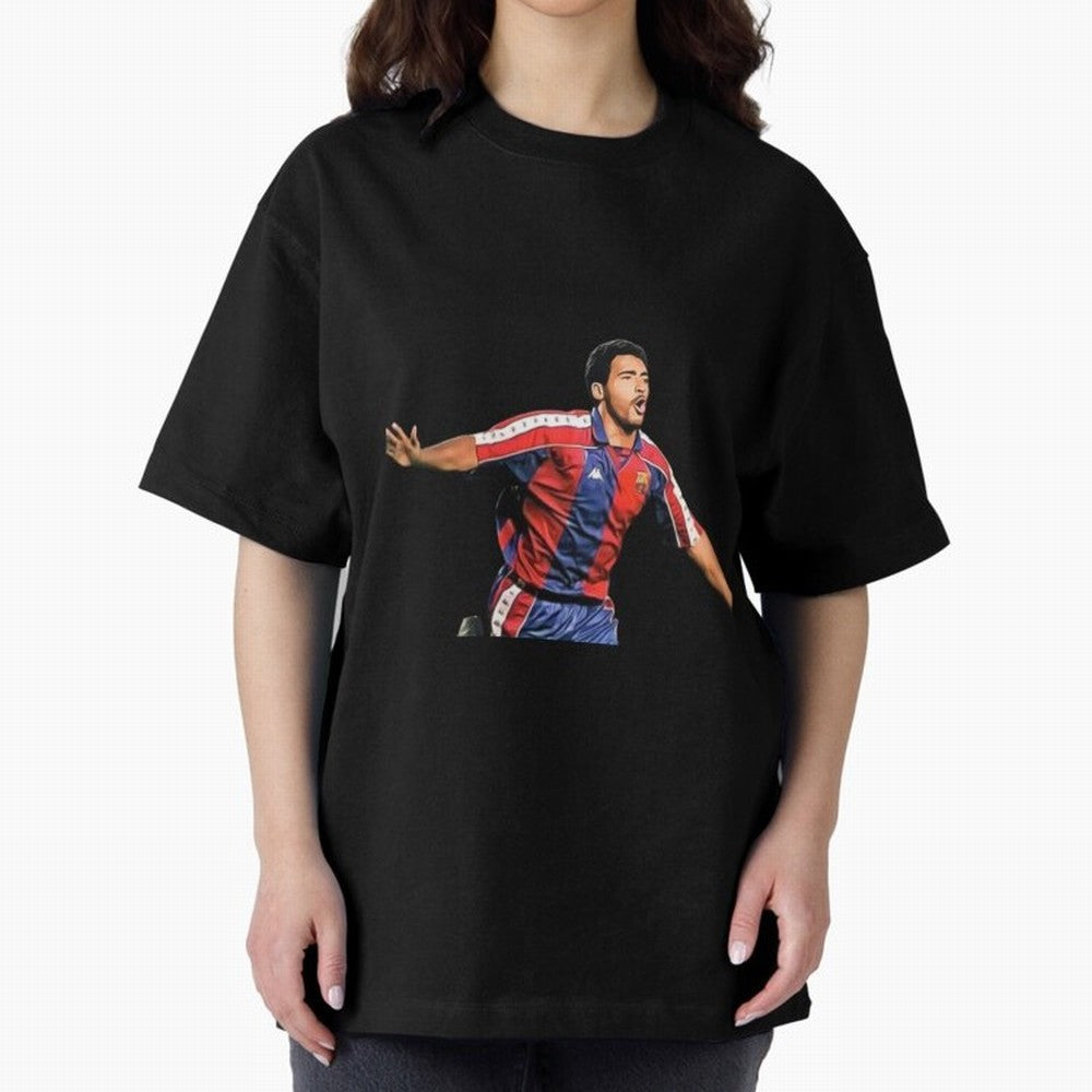 Legends of The Beautiful Game Cartoon Collection Legends Romario Cartoon Artwork162 Oversized T-Shirt Celebrate Football Dreams Across FIFA World Cup 2026 Group Stage Celebrating Cristiano Ronaldo, Haaland and CR7, Portugal, Spain and Germany