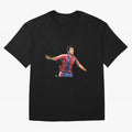 Legends of The Beautiful Game Cartoon Collection Legends Romario Cartoon Artwork162 Oversized T-Shirt Celebrate Football Dreams Across FIFA World Cup 2026 Group Stage Celebrating Cristiano Ronaldo, Haaland and CR7, Portugal, Spain and Germany