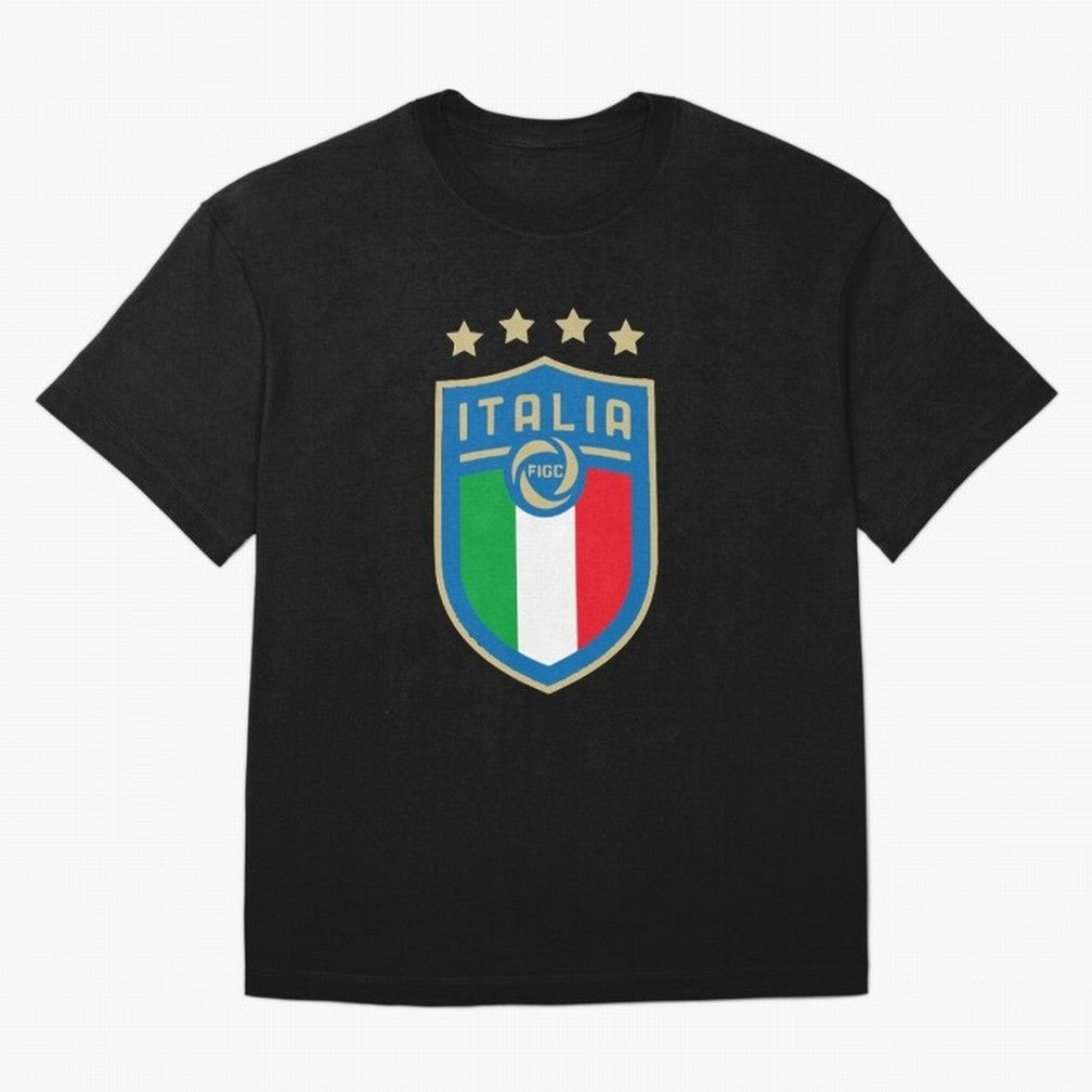 Italy Emblem Oversized T-Shirt Celebrate the Stars of Match Day Hype around FIFA World Cup 2026 USA Canada Mexico, Neymar, Haaland and Cristiano Ronaldo, Brazil, Portugal and Argentina, Championship Spirit, Famous Goals, Roaring Crowds and