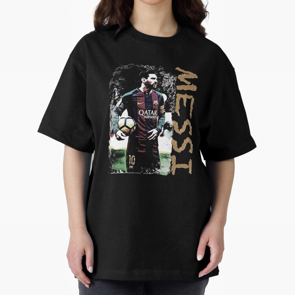 messi 10 Lionel messi FC Barcelona Oversized T-Shirt Show Championship Spirit for FIFA World Cup 2026 Group Stage Spirit, Capturing England, France and Netherlands, Neymar, Stadium Chants, National Pride, Trophy Dreams and Unforgettable Football
